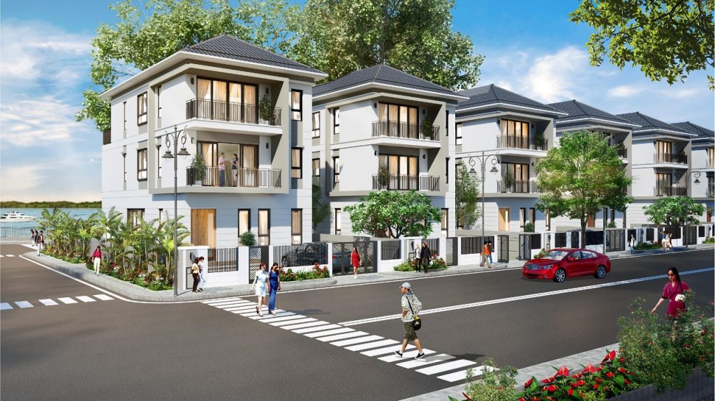 Không gian căn hộ hạng sang Aqua City