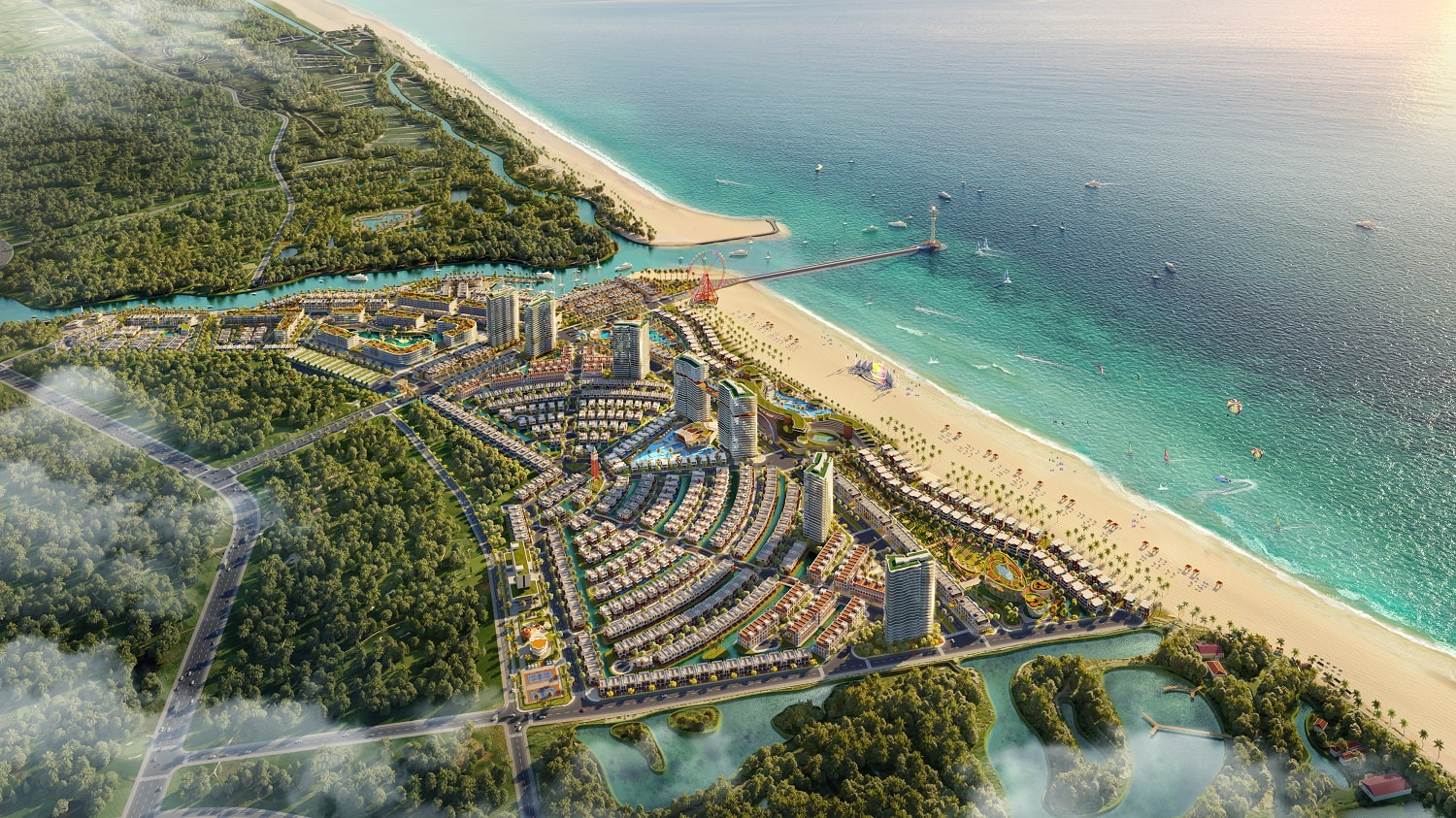 Tiện ích nổi bật Venezia Beach mang lại cho nhà đầu tư